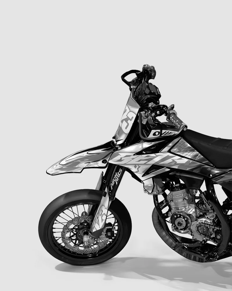 RUSH - Kit deco BETA 50cc - Blanc