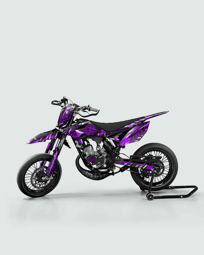 ROGUE - Kit deco BETA 50cc - Violet