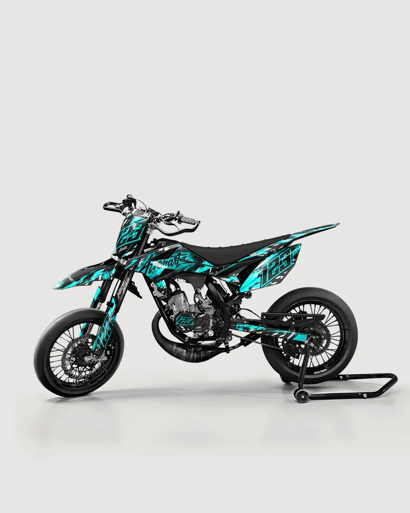 ROGUE - Kit deco BETA 50cc - Turquoise