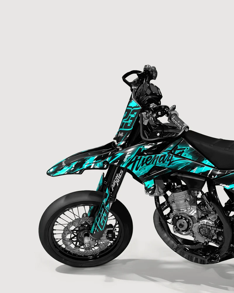 ROGUE - Kit deco BETA 50cc - Turquoise