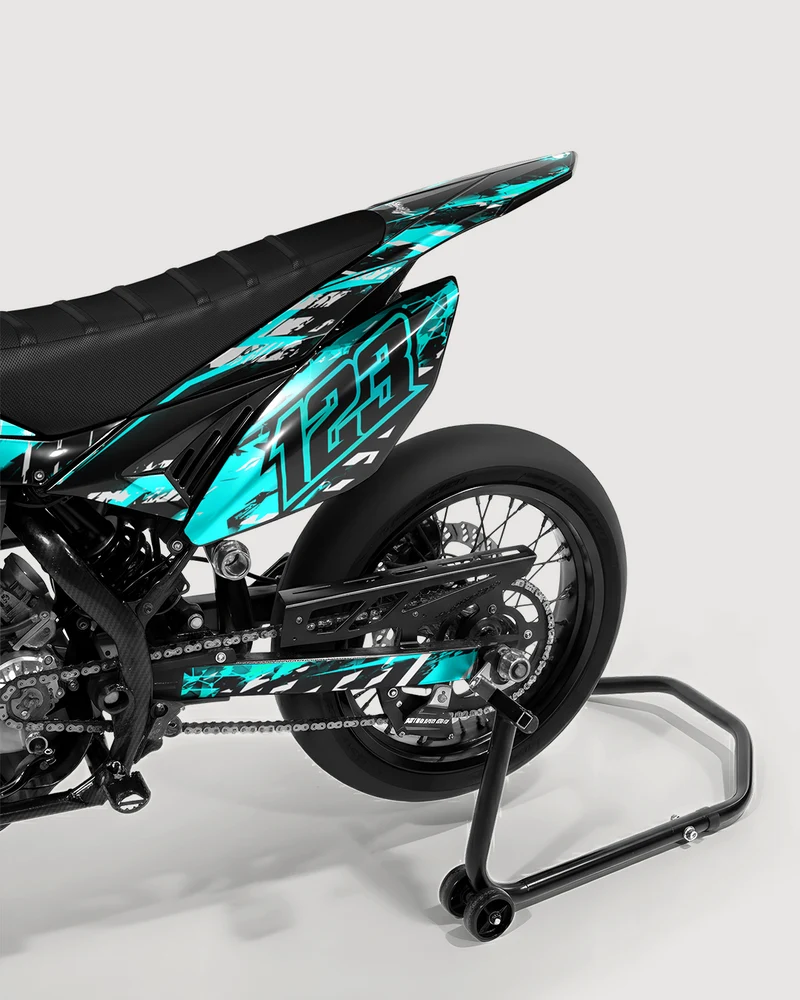 ROGUE - Kit deco BETA 50cc - Turquoise