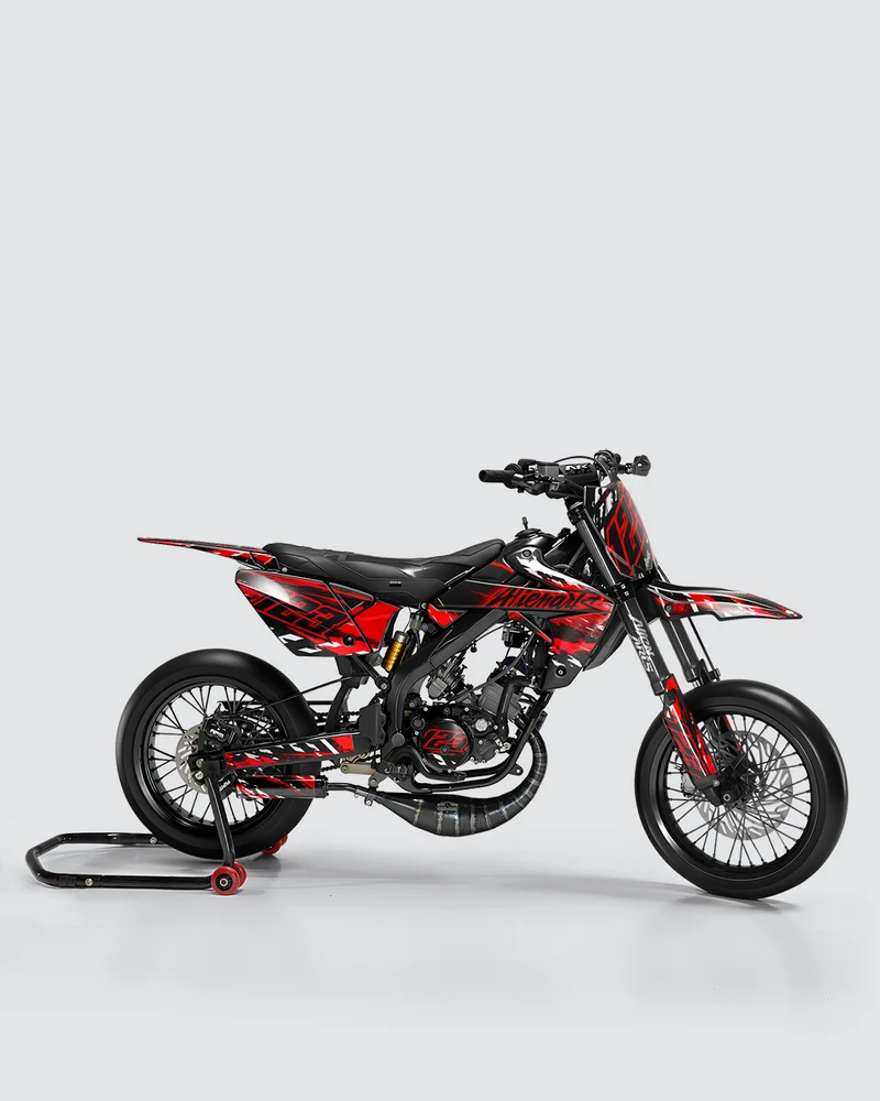 ROGUE - Kit deco RIEJU 50cc - Rouge