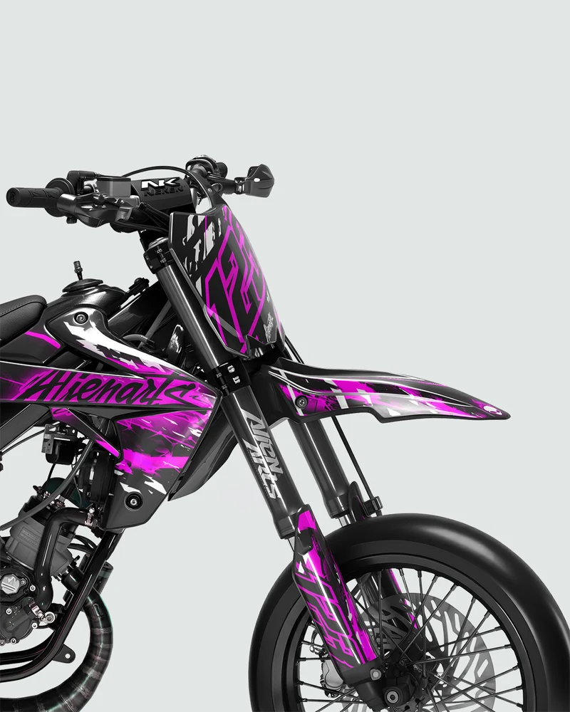 ROGUE - Kit deco RIEJU 50cc - Rose