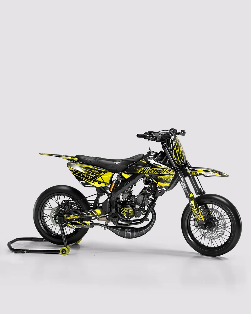 ROGUE - Kit deco RIEJU 50cc - Jaune
