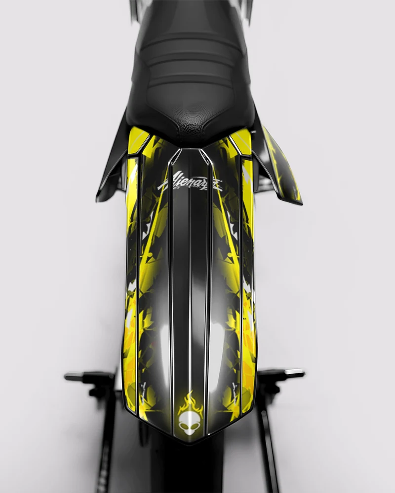 ROGUE - Kit deco RIEJU 50cc - Jaune
