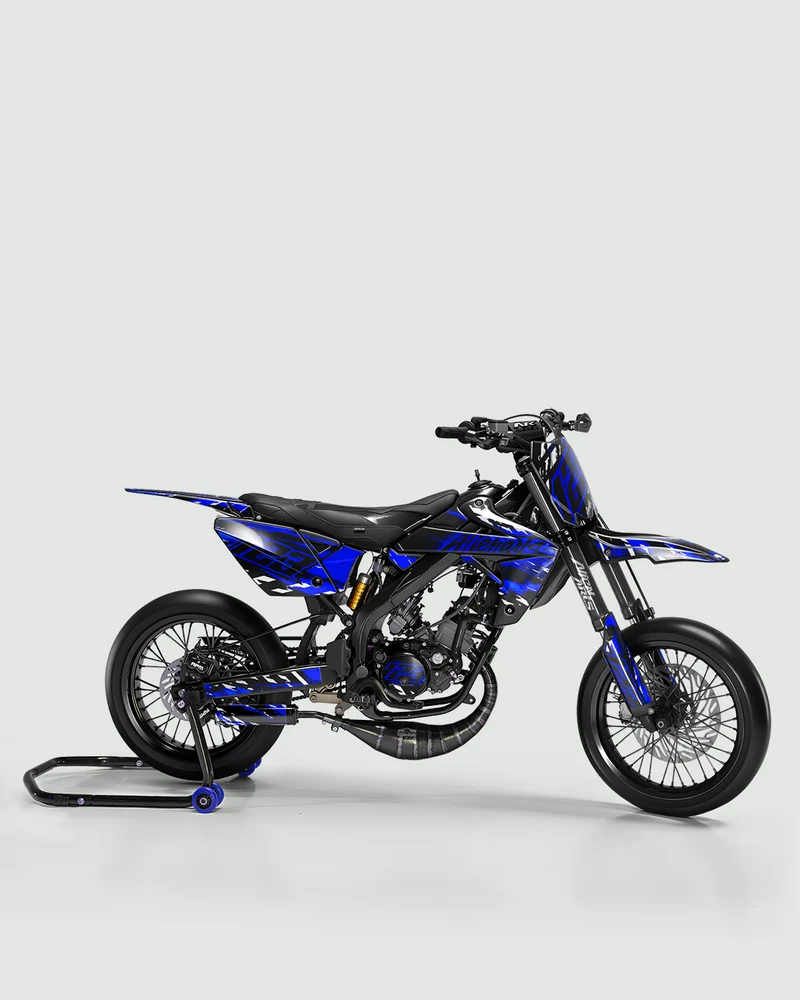 ROGUE - Kit deco RIEJU 50cc - Bleu