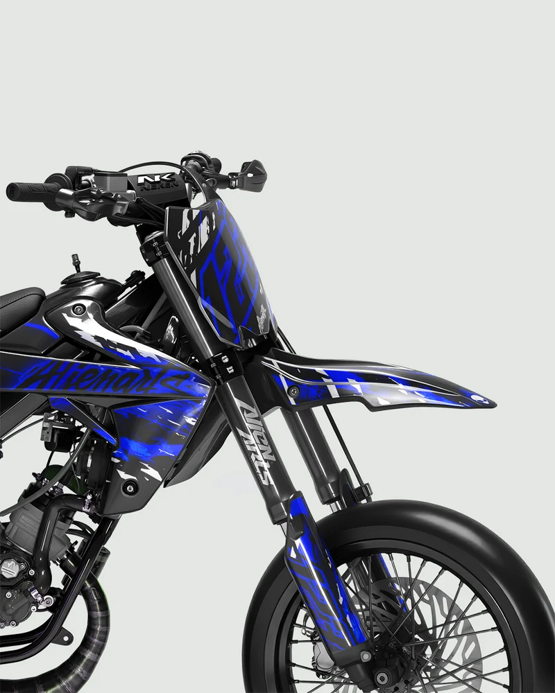 ROGUE - Kit deco RIEJU 50cc - Bleu