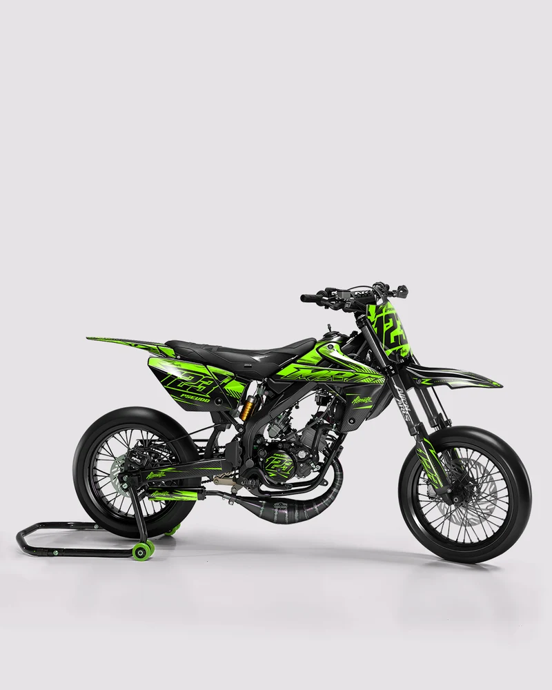 REAPER - Kit deco RIEJU 50cc - Vert