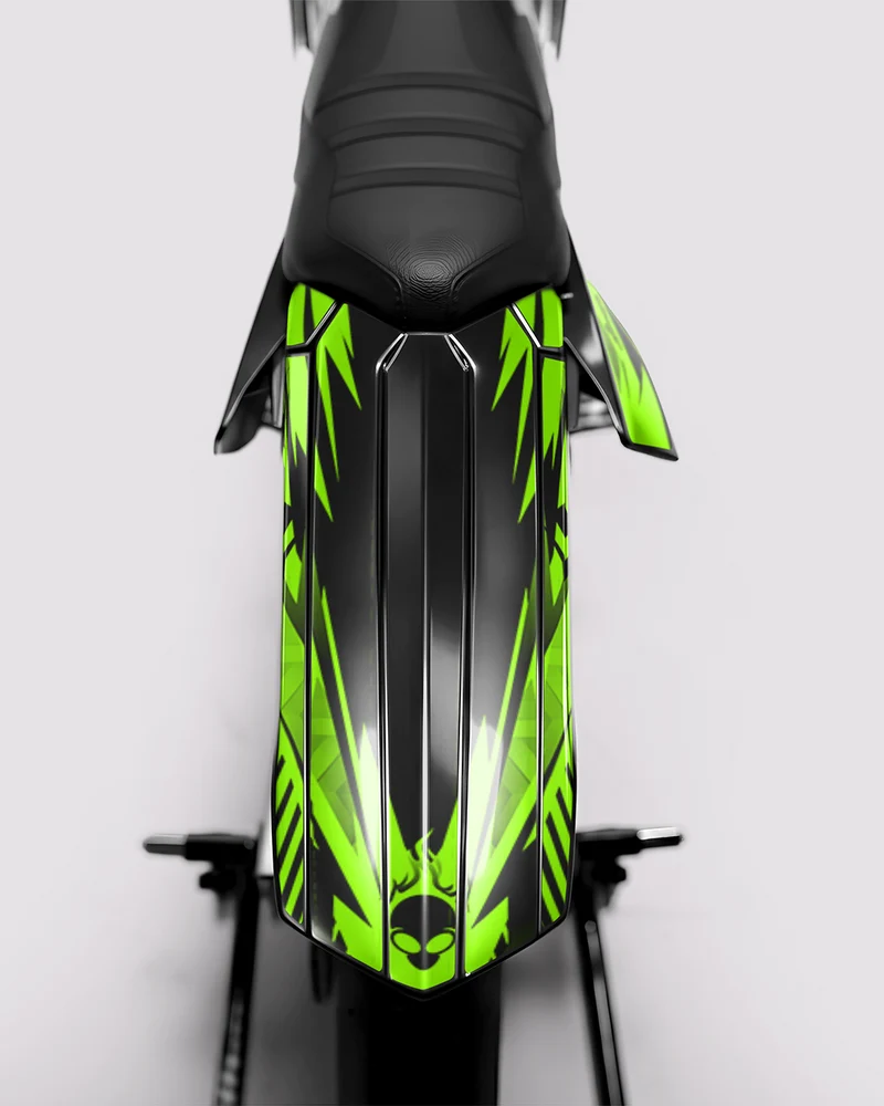 REAPER - Kit deco RIEJU 50cc - Vert