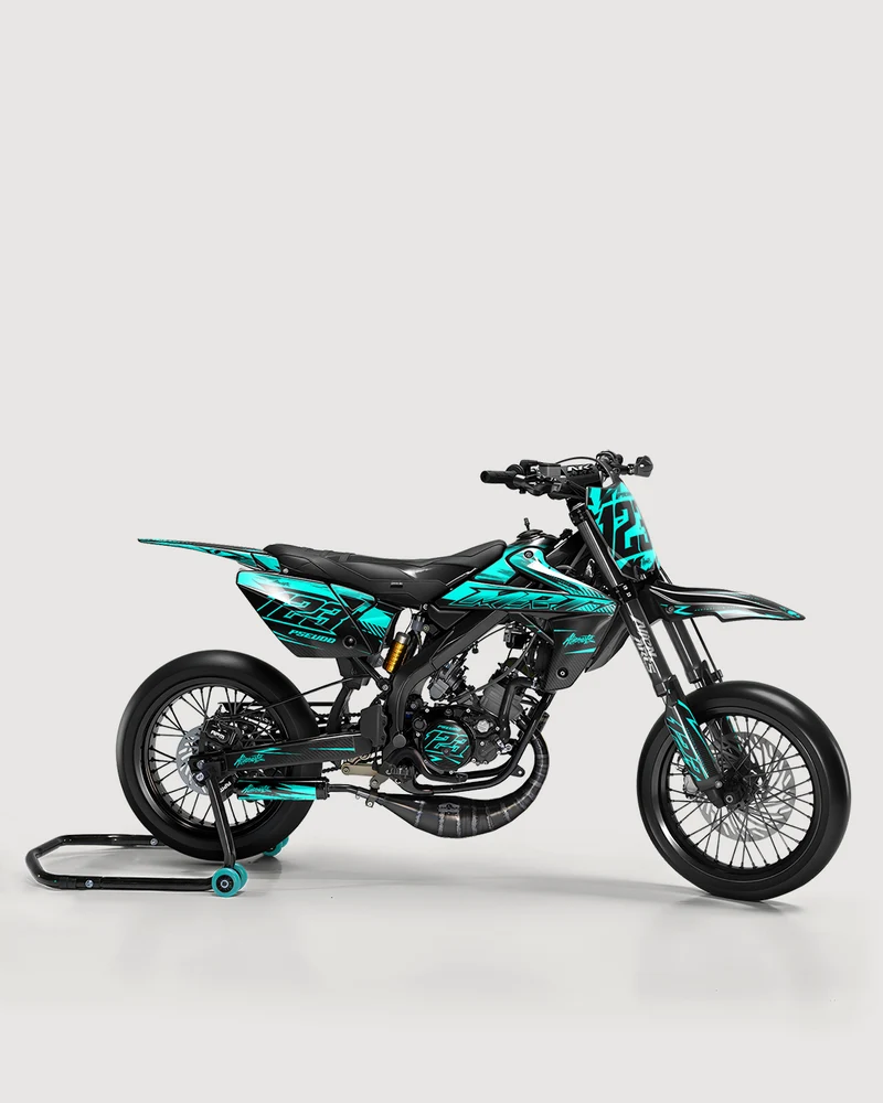 REAPER - Kit deco RIEJU 50cc - Turquoise