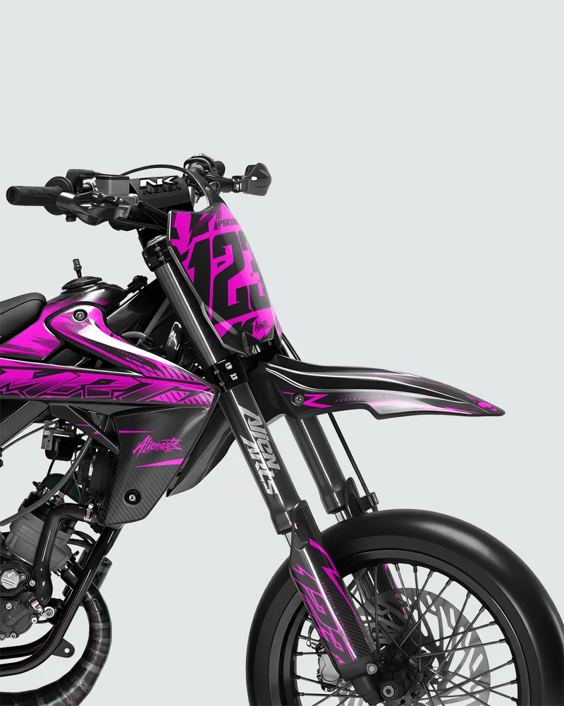 REAPER - Kit deco RIEJU 50cc - Rose