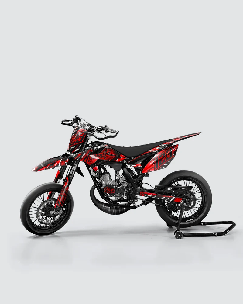 ROGUE - Kit deco BETA 50cc - Rouge