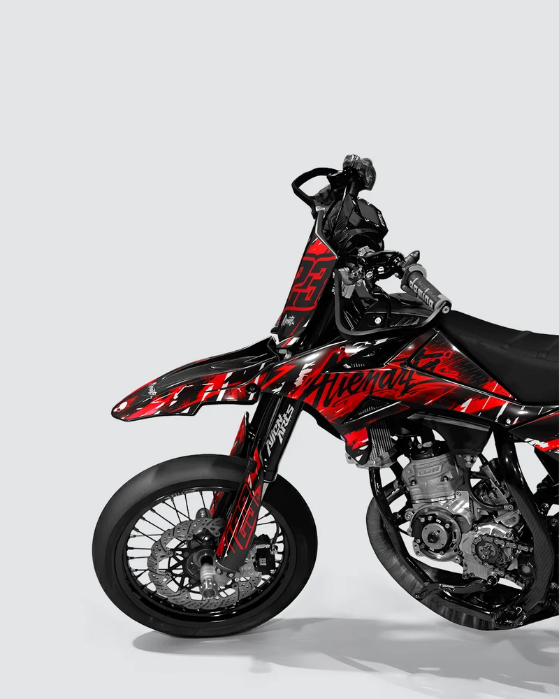 ROGUE - Kit deco BETA 50cc - Rouge