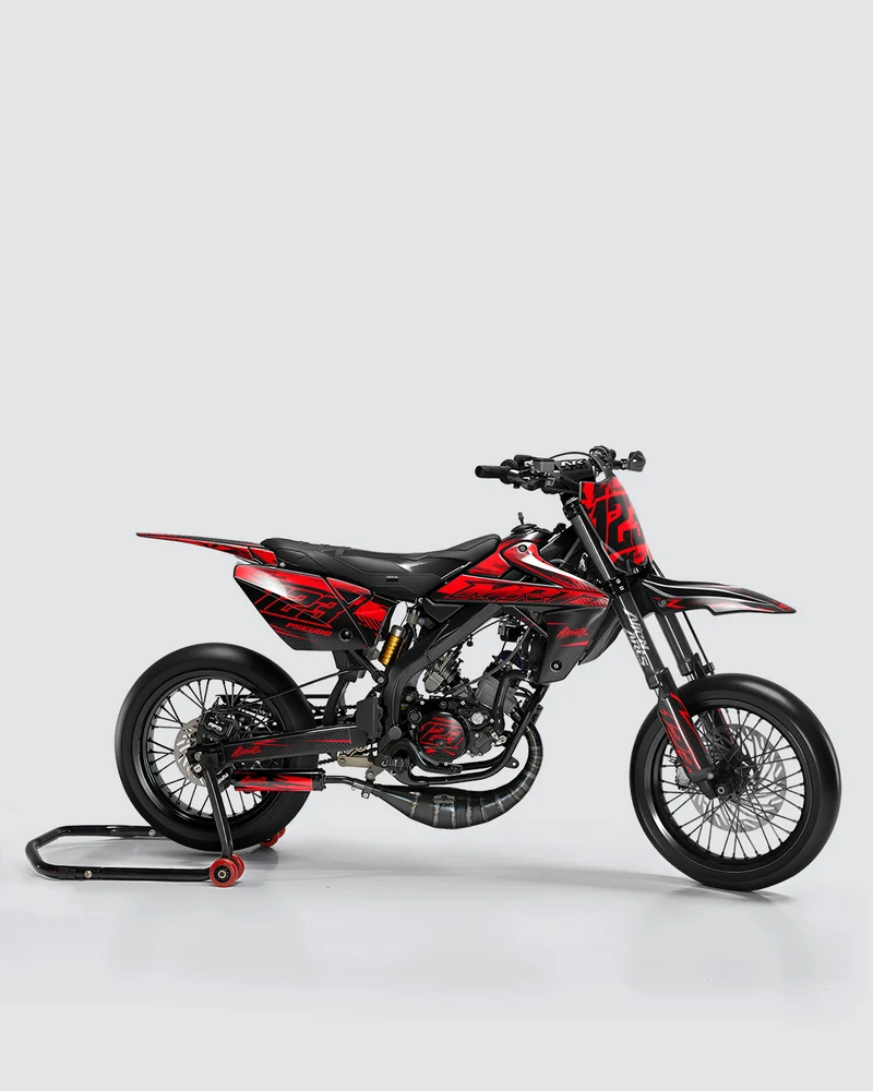 REAPER - Kit deco RIEJU 50cc - Rouge