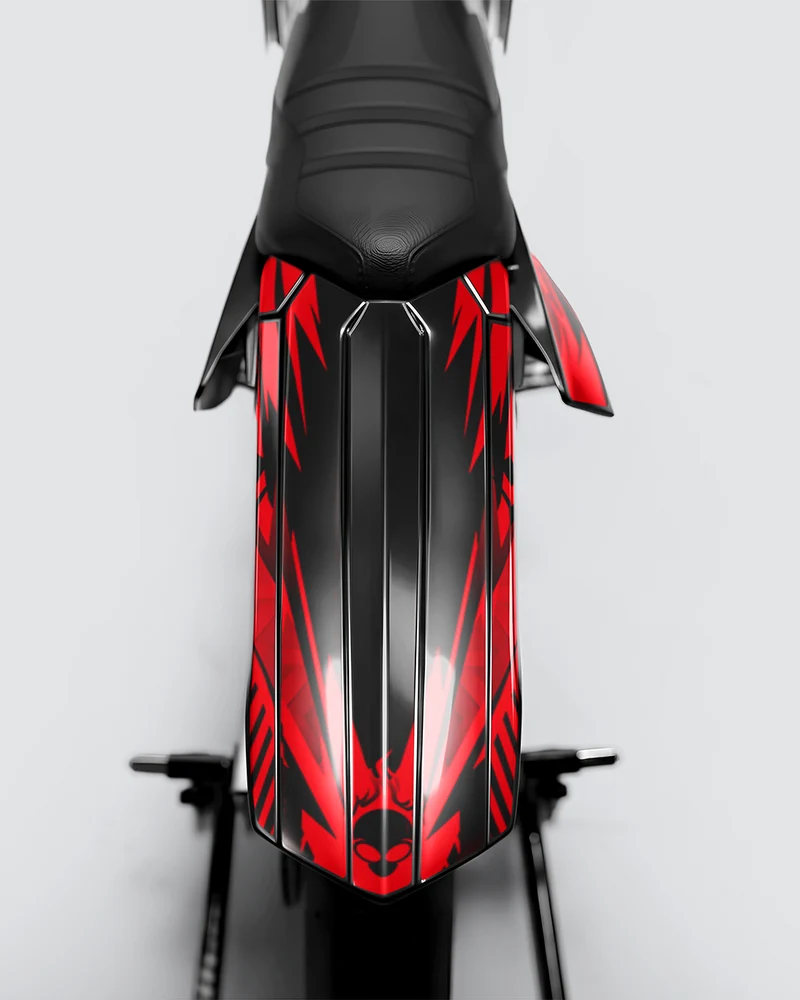 REAPER - Kit deco RIEJU 50cc - Rouge