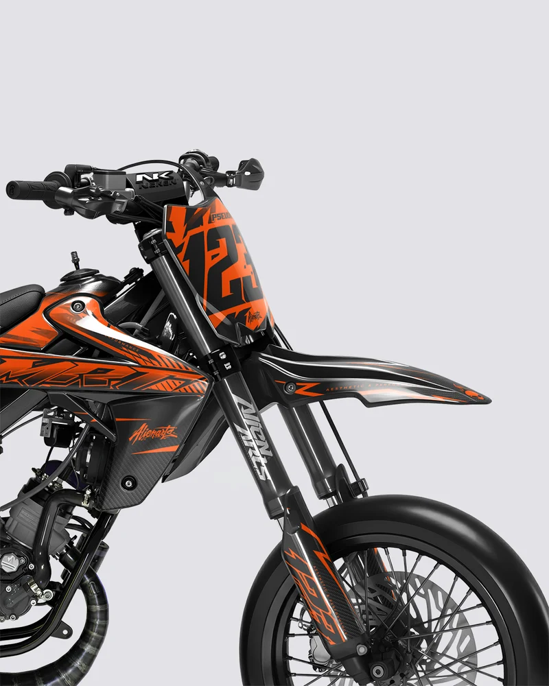 REAPER - Kit deco RIEJU 50cc - Orange