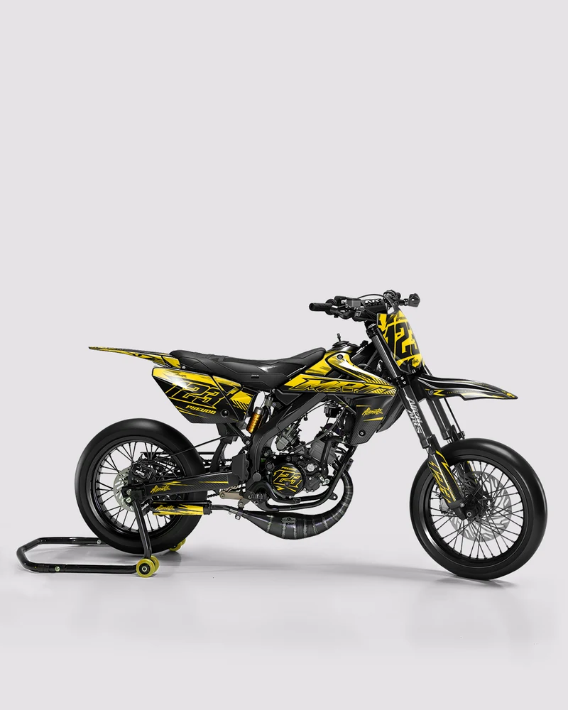 REAPER - Kit deco RIEJU 50cc - Jaune