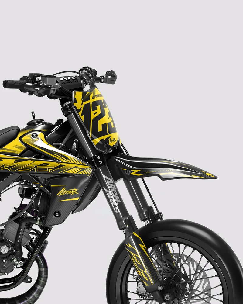 REAPER - Kit deco RIEJU 50cc - Jaune