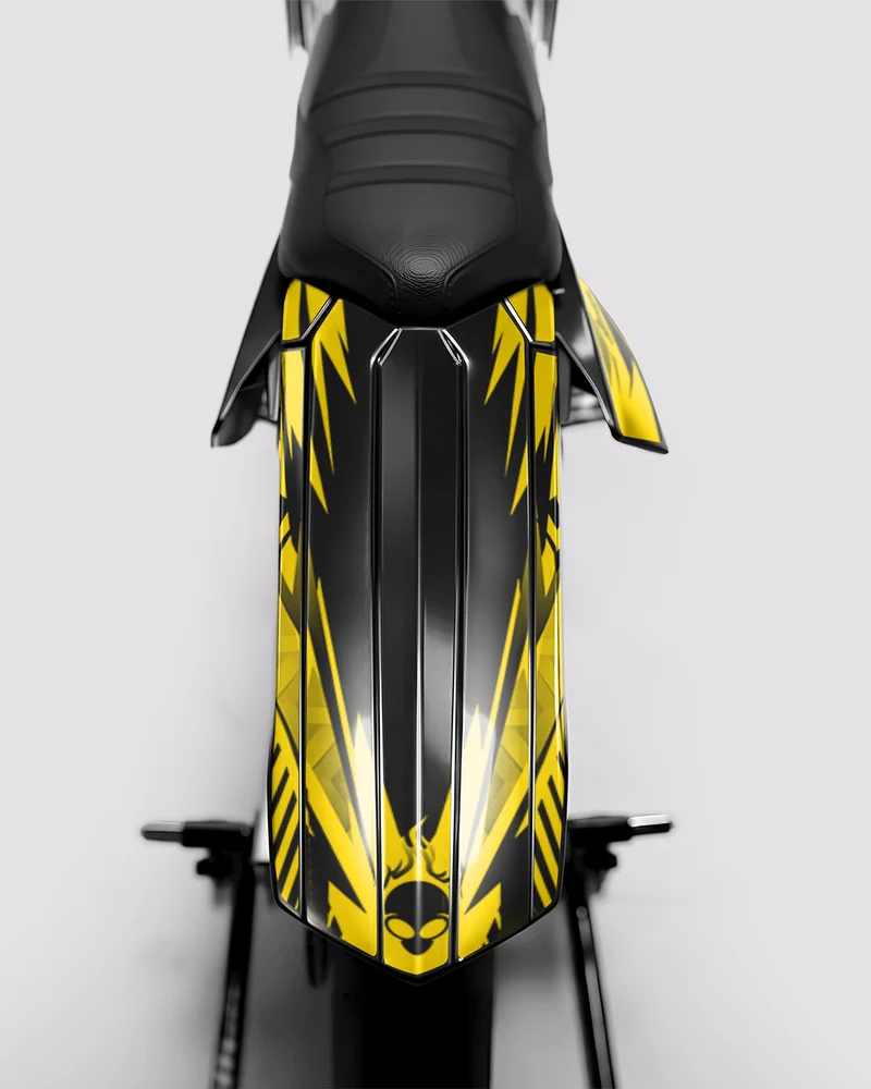 REAPER - Kit deco RIEJU 50cc - Jaune