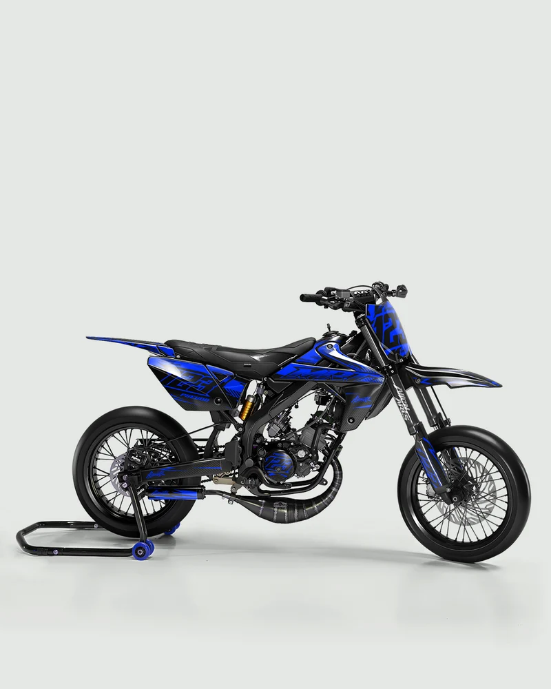 REAPER - Kit deco RIEJU 50cc - Bleu