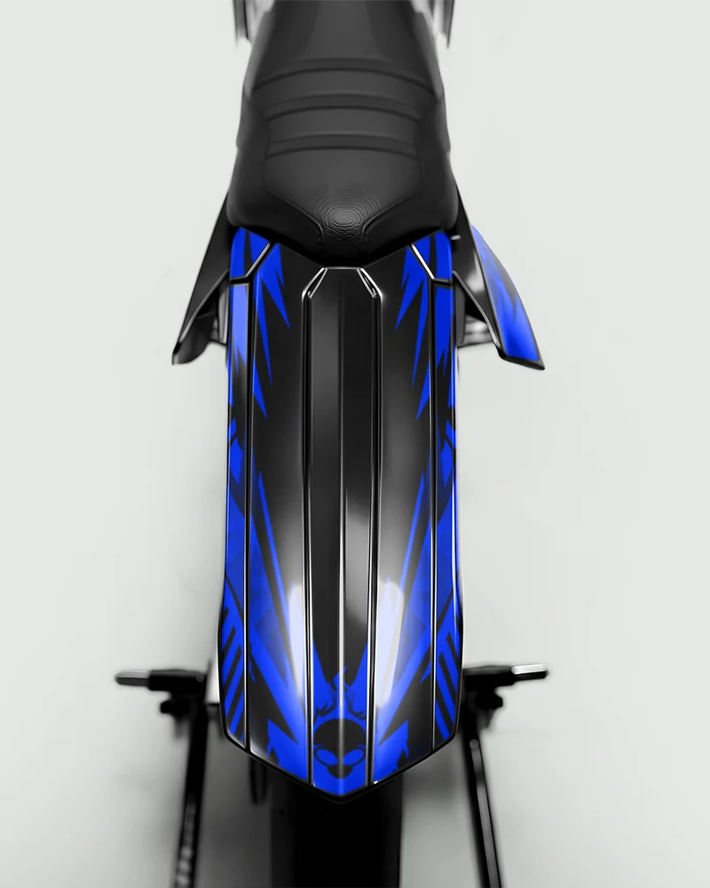 REAPER - Kit deco RIEJU 50cc - Bleu