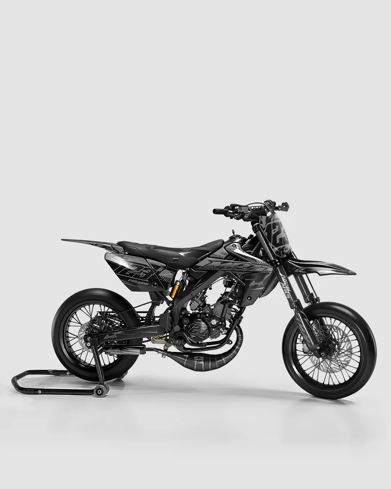 REAPER - Kit deco RIEJU 50cc - Blanc