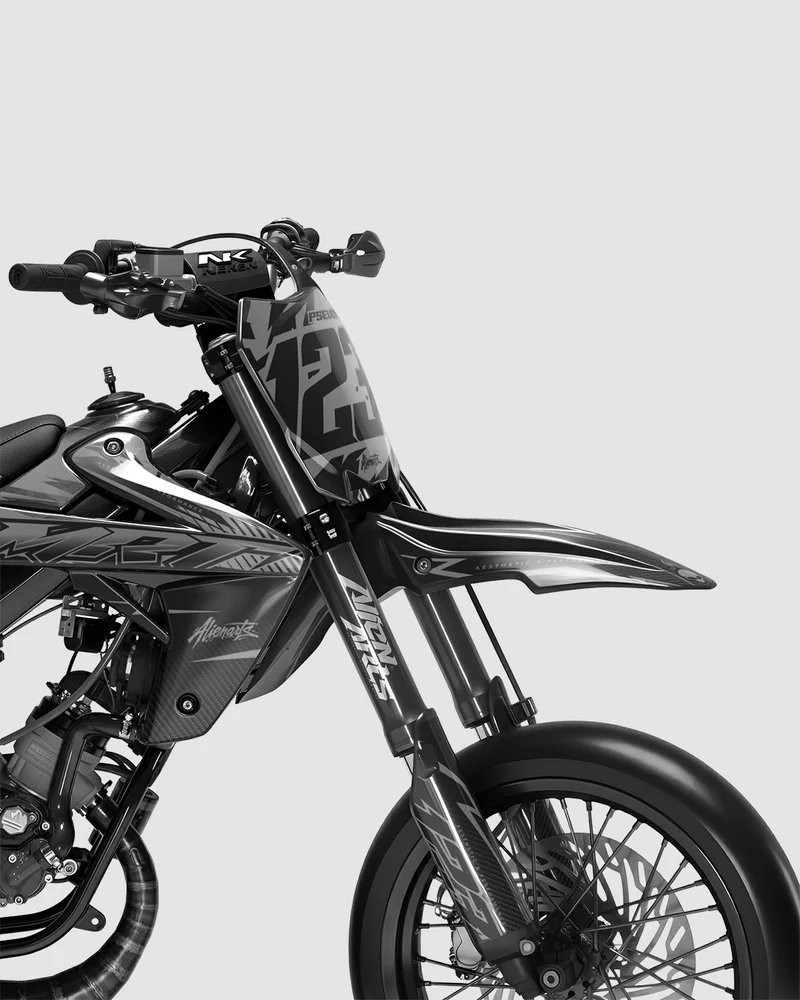 REAPER - Kit deco RIEJU 50cc - Blanc