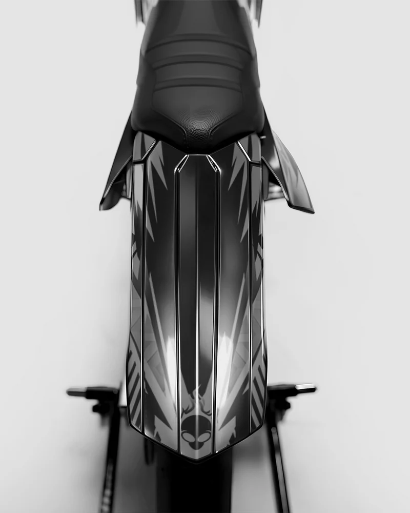 REAPER - Kit deco RIEJU 50cc - Blanc