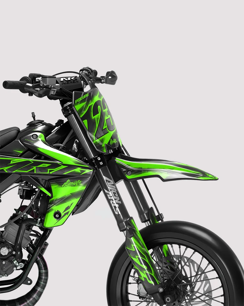 RAZOR - Kit deco RIEJU 50cc - Vert