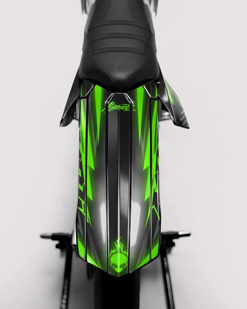 RAZOR - Kit deco RIEJU 50cc - Vert