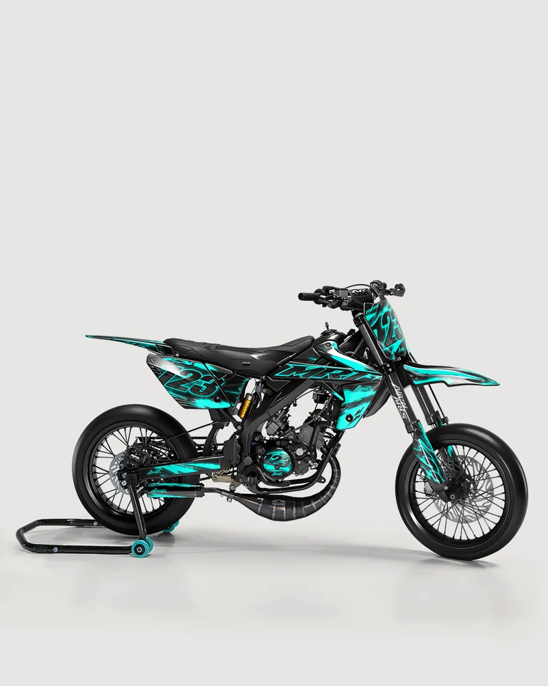 RAZOR - Kit deco RIEJU 50cc - Turquoise