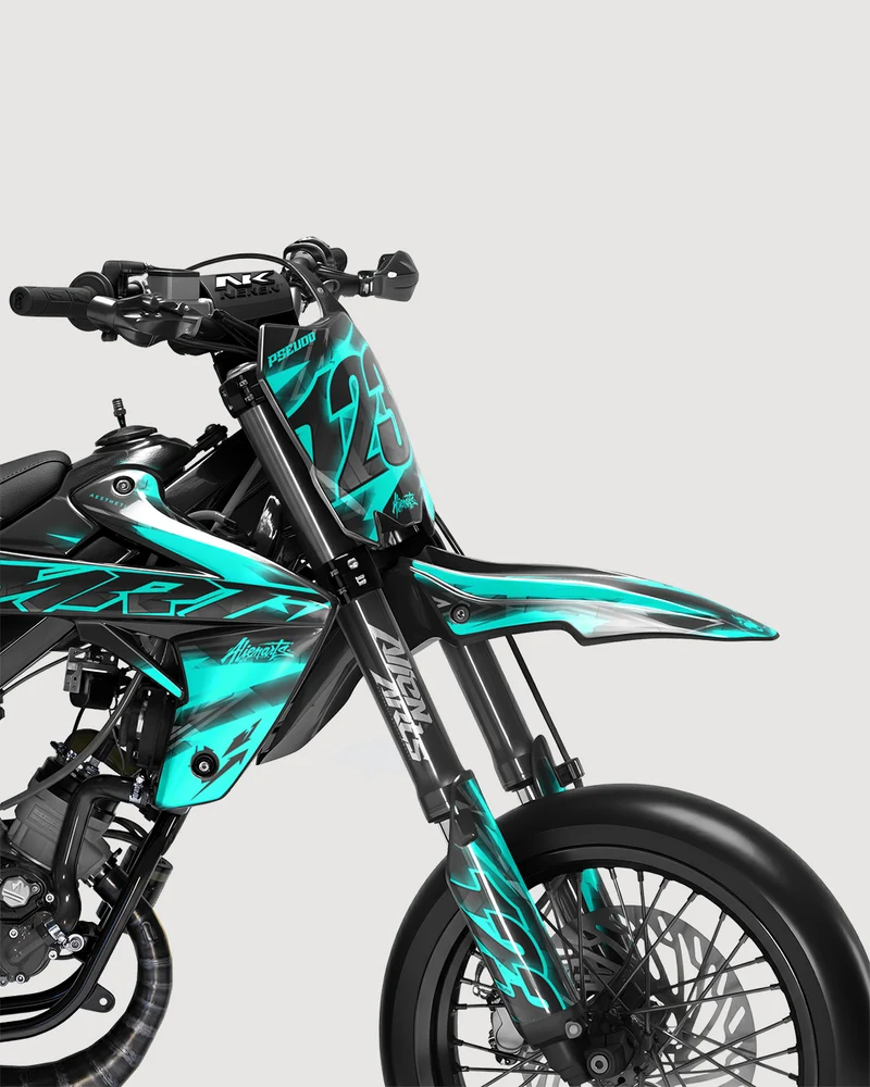 RAZOR - Kit deco RIEJU 50cc - Turquoise