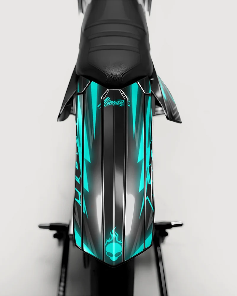 RAZOR - Kit deco RIEJU 50cc - Turquoise