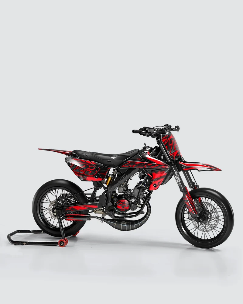 RAZOR - Kit deco RIEJU 50cc - Rouge