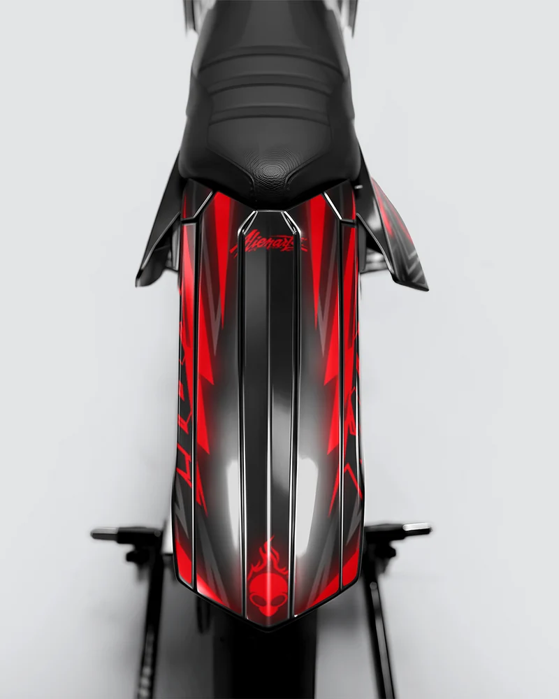 RAZOR - Kit deco RIEJU 50cc - Rouge