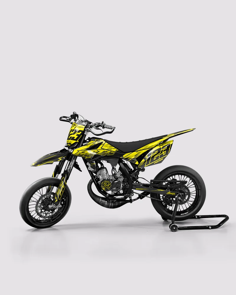 REAPER - Kit deco BETA 50cc - Jaune