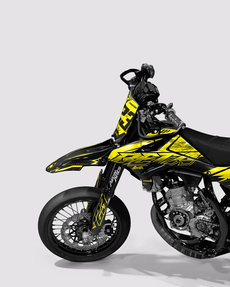 REAPER - Kit deco BETA 50cc - Jaune