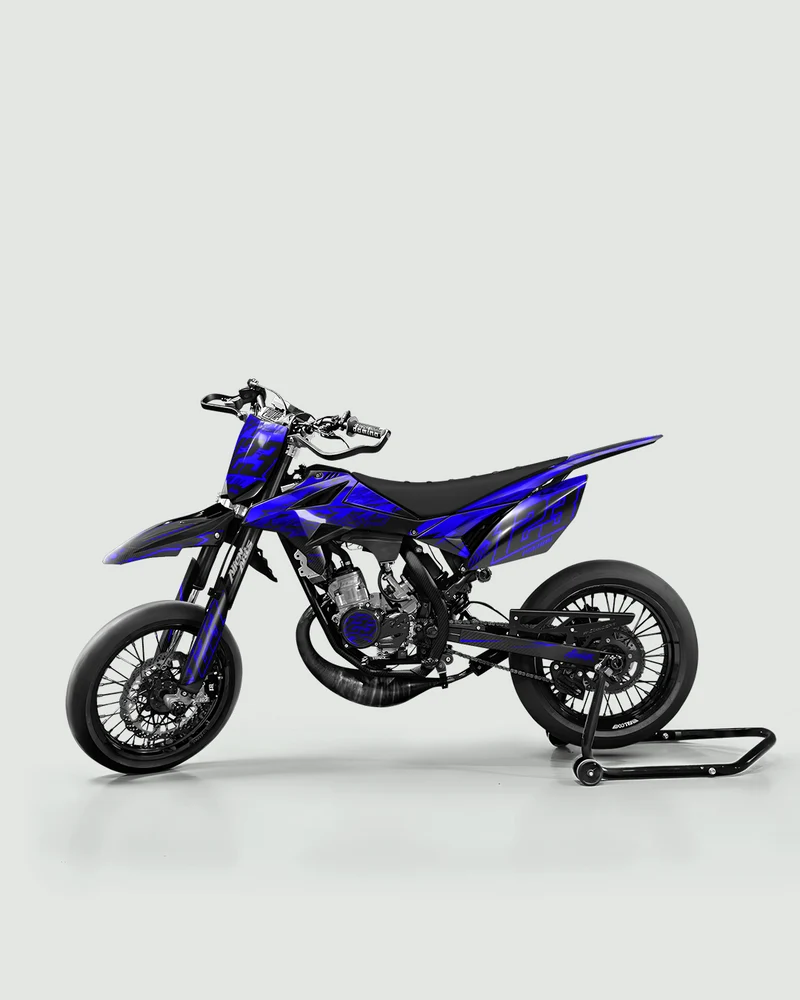 REAPER - Kit deco BETA 50cc - Bleu