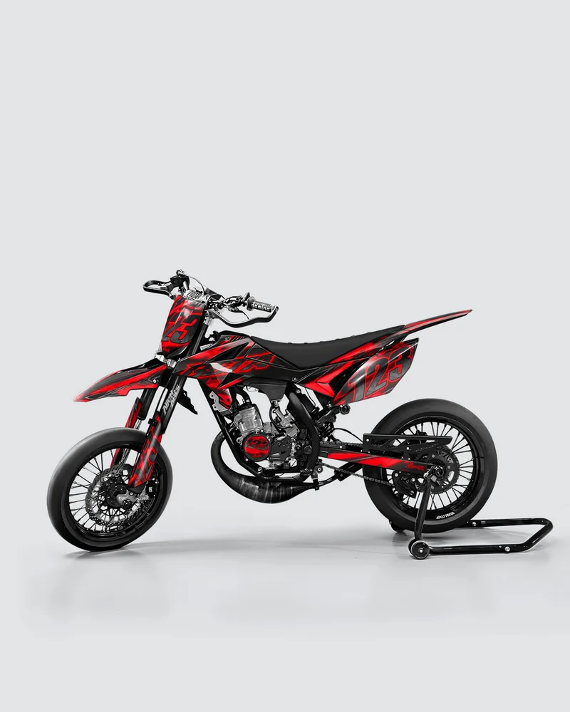 RAZOR - Kit deco BETA 50cc - Rouge