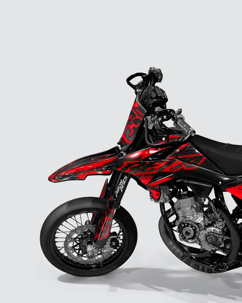RAZOR - Kit deco BETA 50cc - Rouge