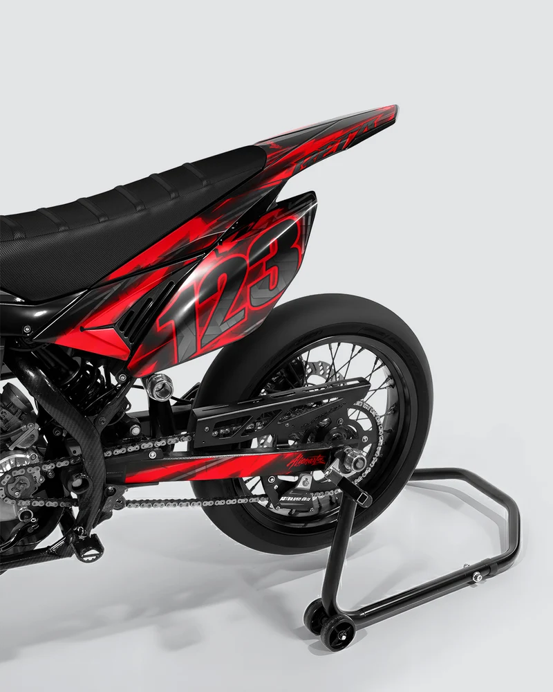 RAZOR - Kit deco BETA 50cc - Rouge