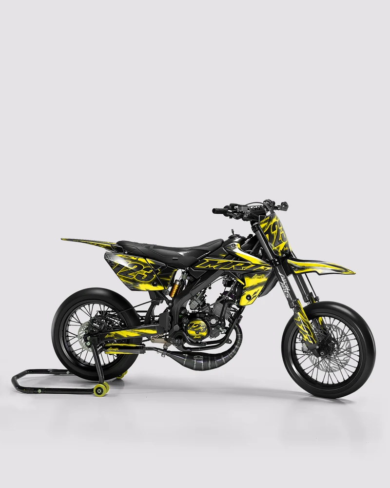 RAZOR - Kit deco RIEJU 50cc - Jaune