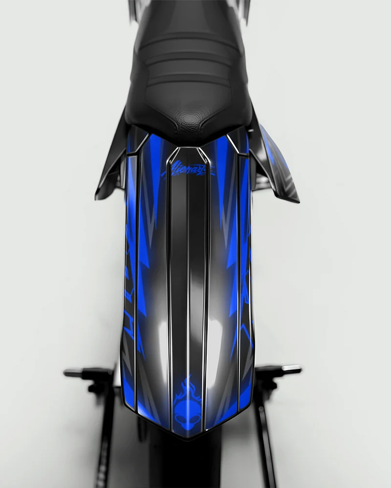 RAZOR - Kit deco RIEJU 50cc - Bleu