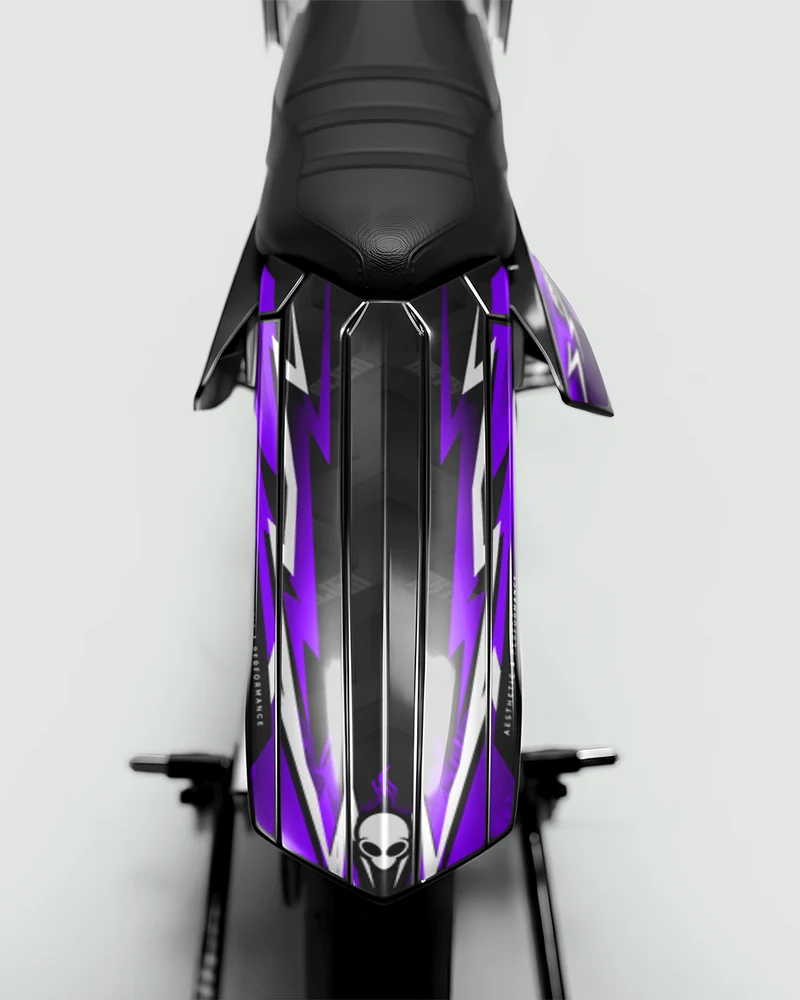 RAMPAGE - Kit deco RIEJU 50cc - Violet