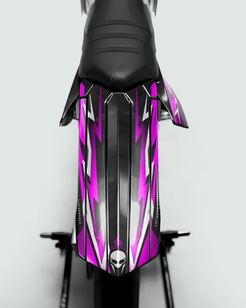 RAMPAGE - Kit deco RIEJU 50cc - Rose