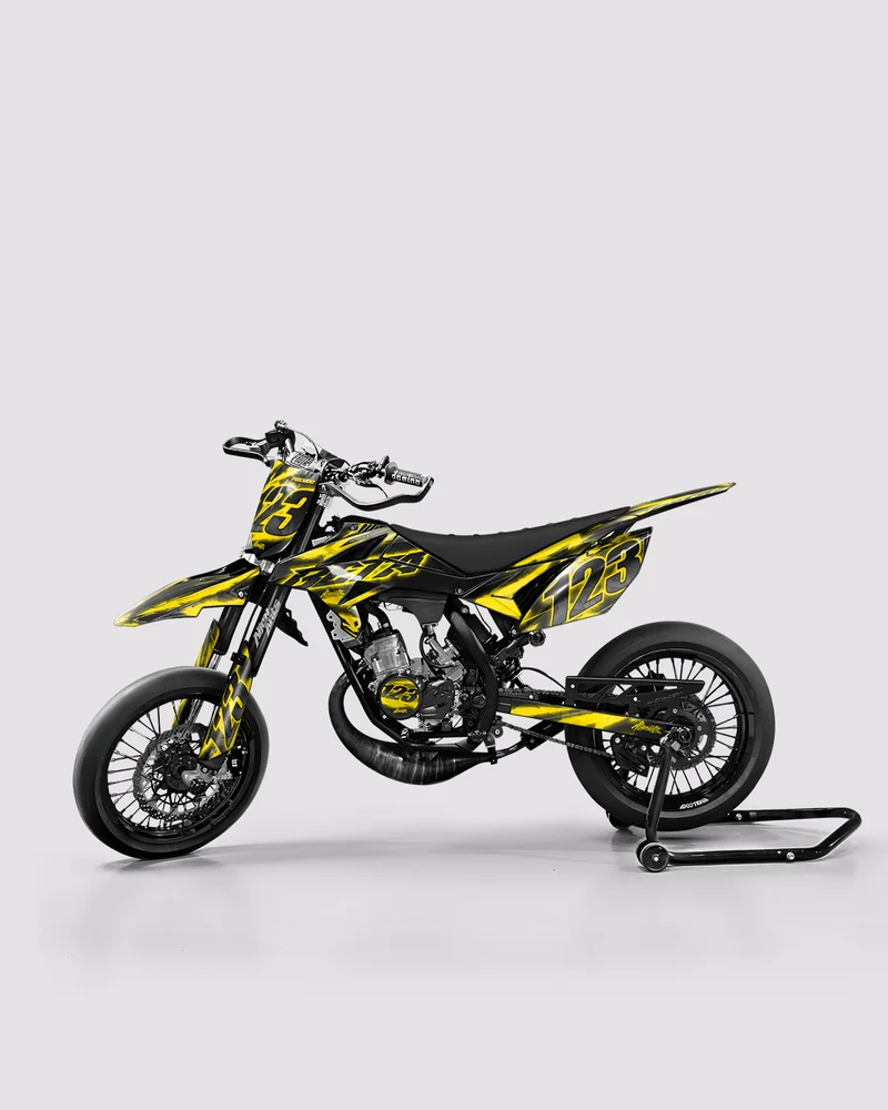 RAZOR - Kit deco BETA 50cc - Jaune