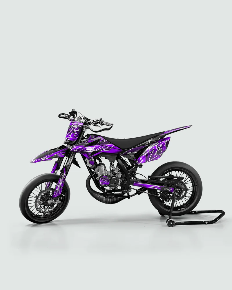 RAMPAGE - Kit deco BETA 50cc - Violet