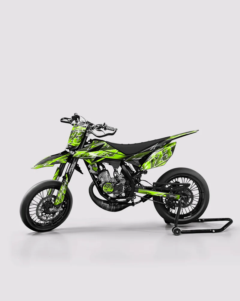 RAMPAGE - Kit deco BETA 50cc - Vert