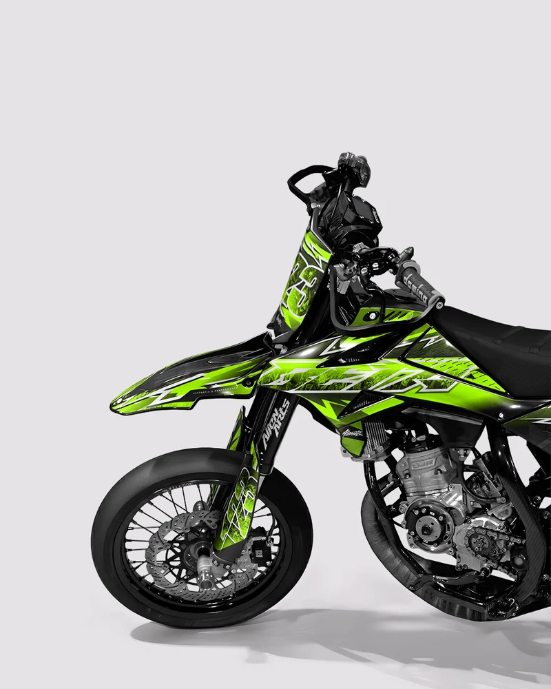 RAMPAGE - Kit deco BETA 50cc - Vert
