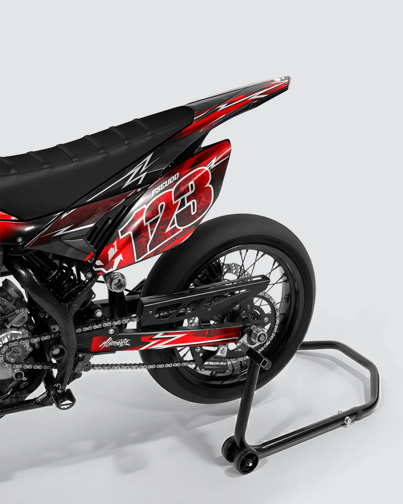 RAMPAGE - Kit deco BETA 50cc - Rouge